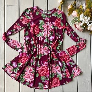 SHOW ME YOUR MUMU | Tyler Tunic Dress Floral Sleeves